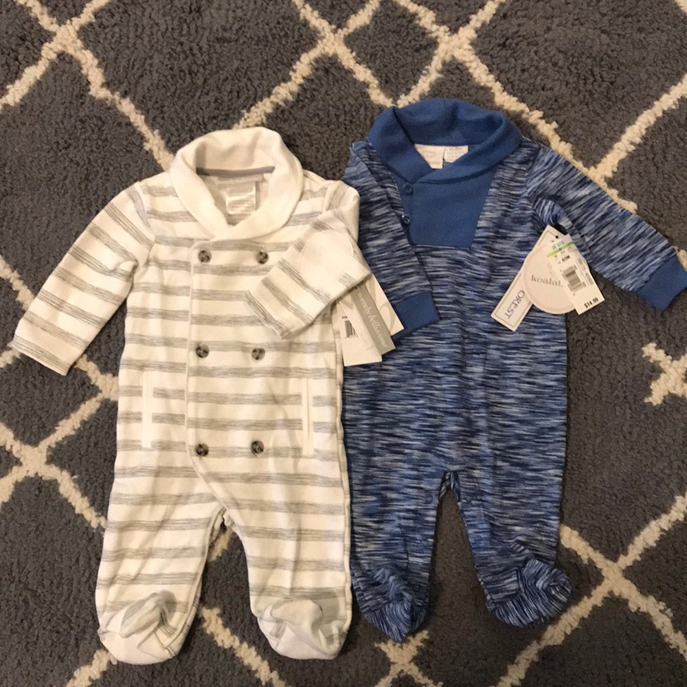 NWT INFANT COLLARED ONESIES